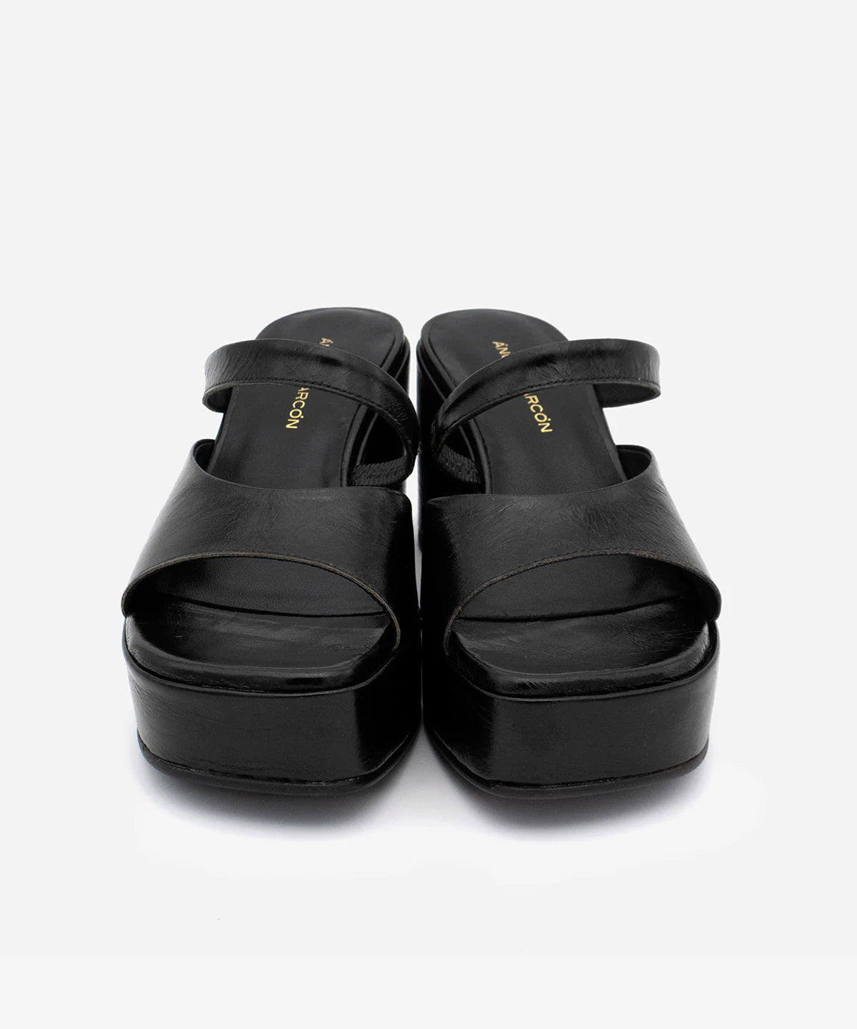 ANGEL ALACRON NICOLETTA WEDGE IN BLACK