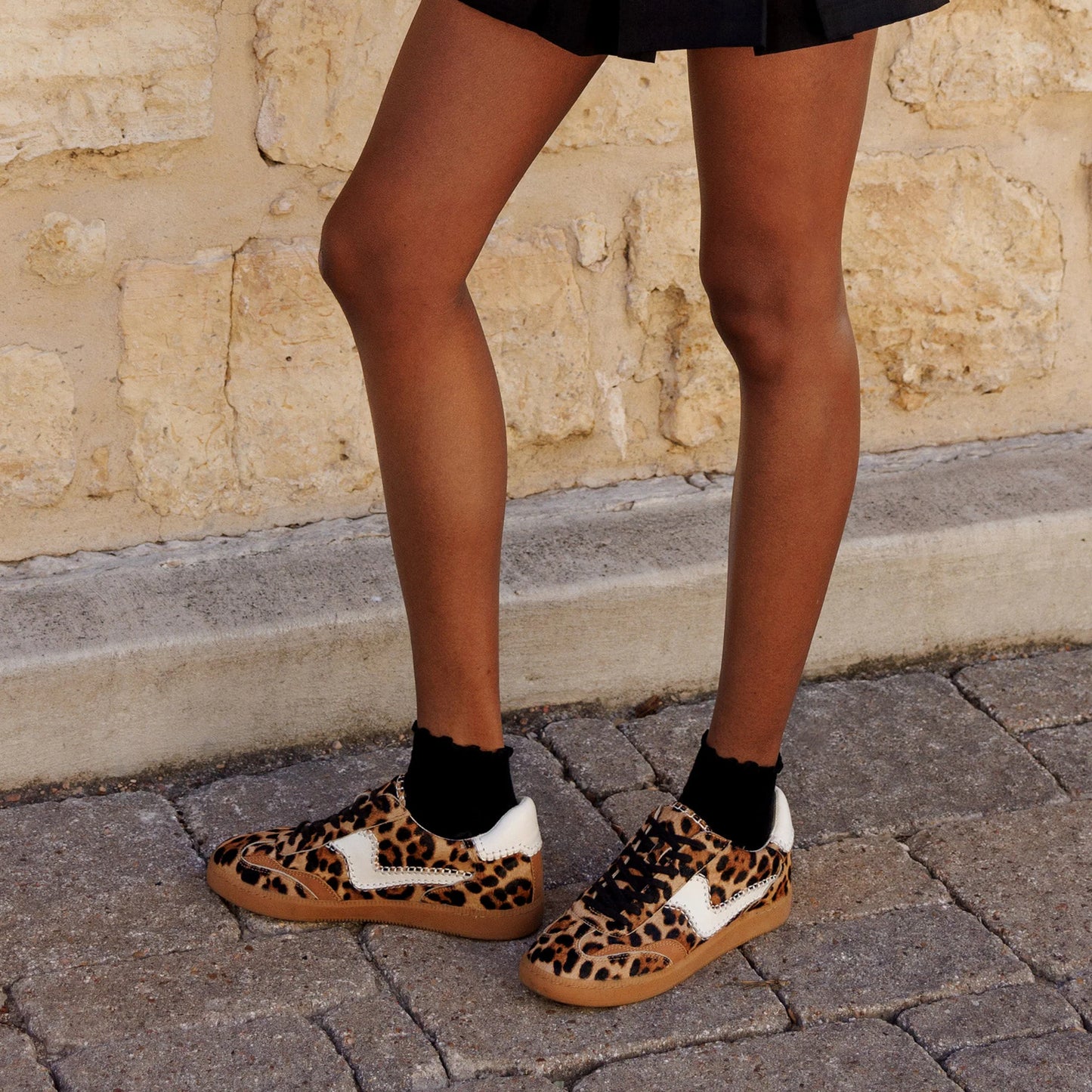 DOLCE VITA NOTICE DK LEOPARD CALF HAIR  SNEAKER