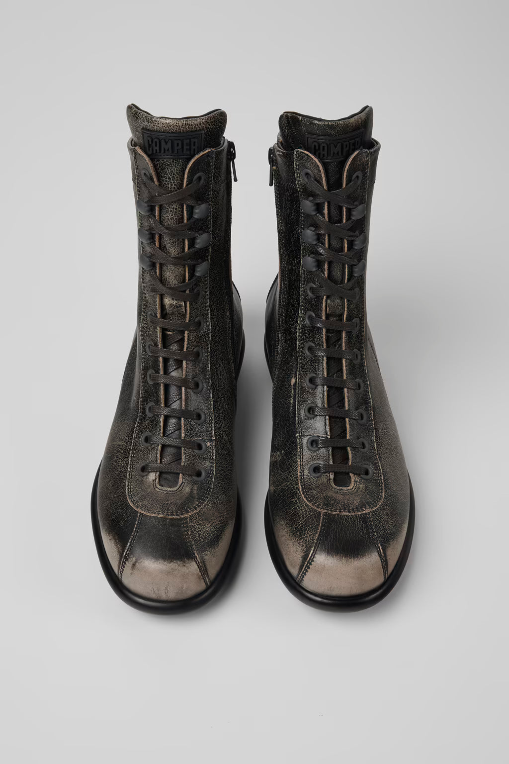 CAMPER PELOTAS HIGH TOP DISTRESSED BROWN MEN