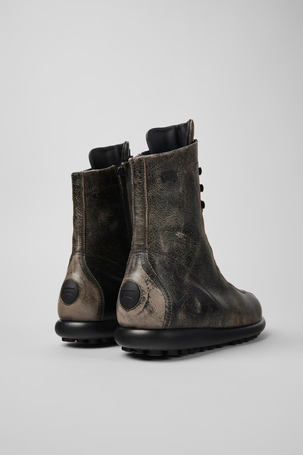 CAMPER PELOTAS HIGH TOP DISTRESSED BROWN MEN