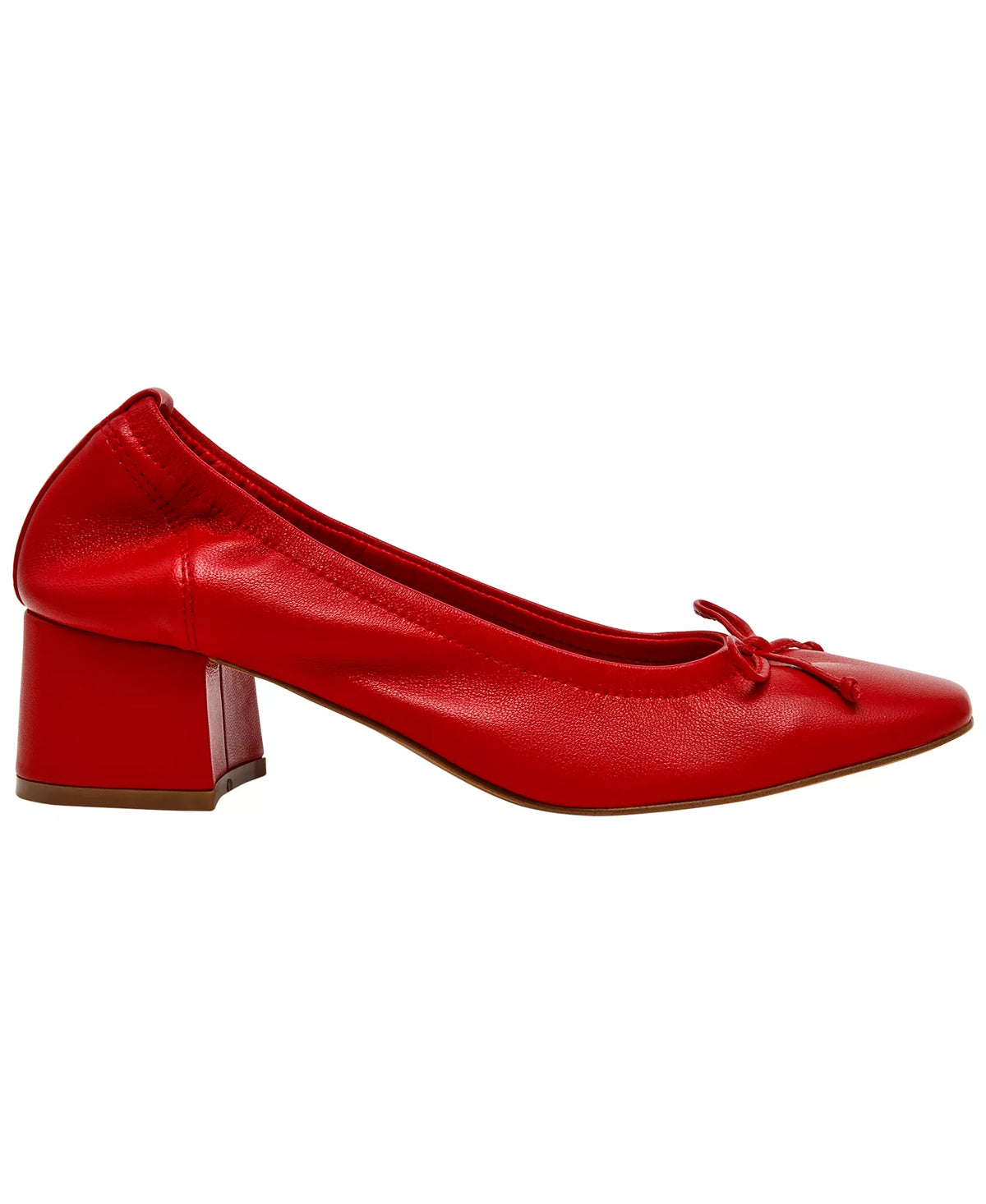 STEVE MADDEN CORETTA IN RED SUEDE