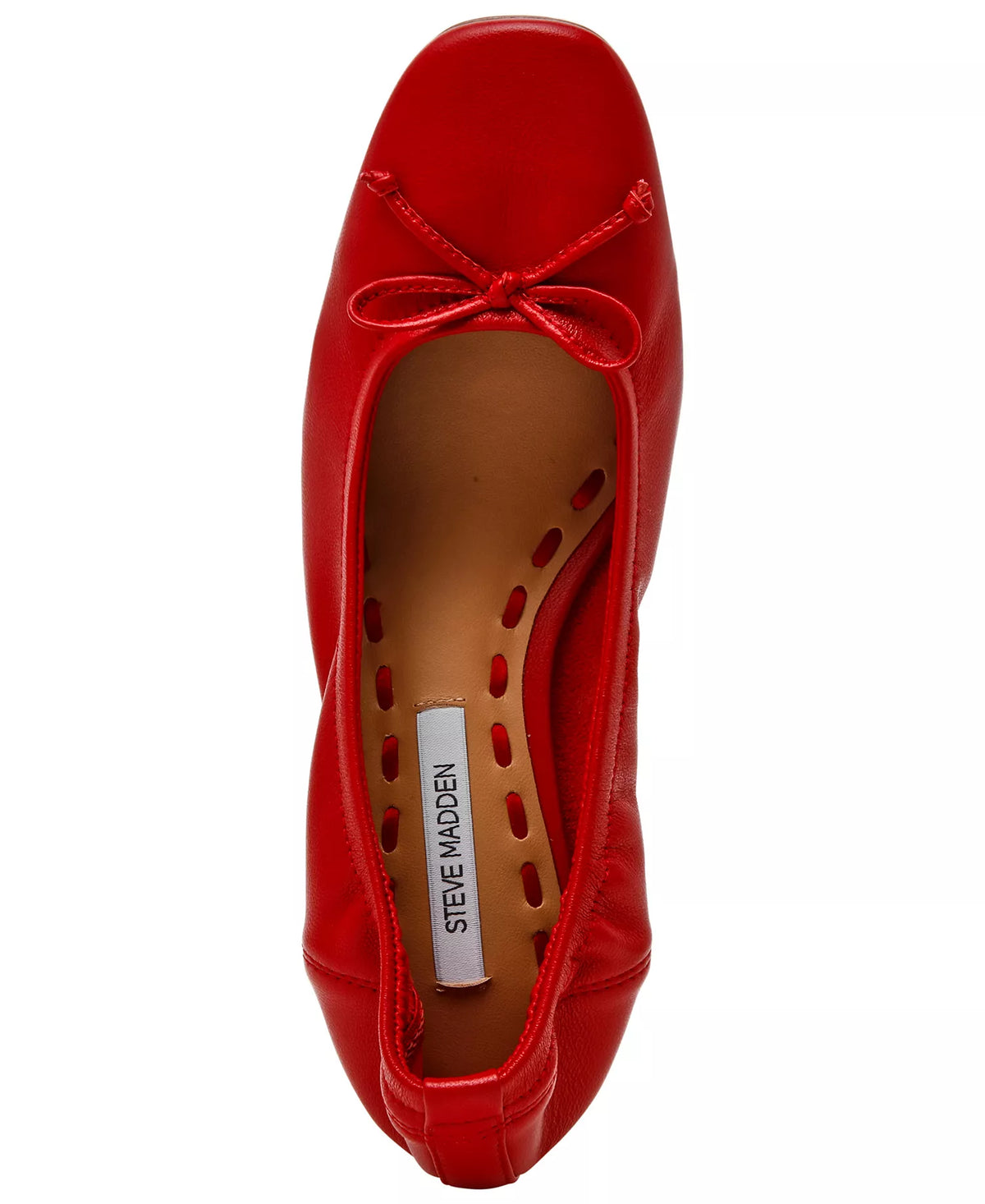 STEVE MADDEN CORETTA IN RED SUEDE