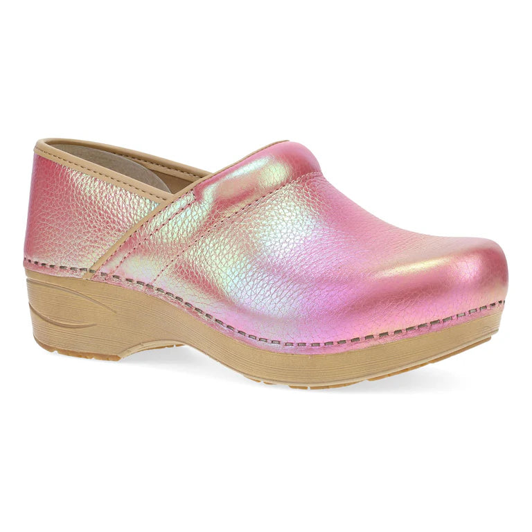 DANSKO XP 2.0 PINK IRIDESCENT LEATHER PULLUPS