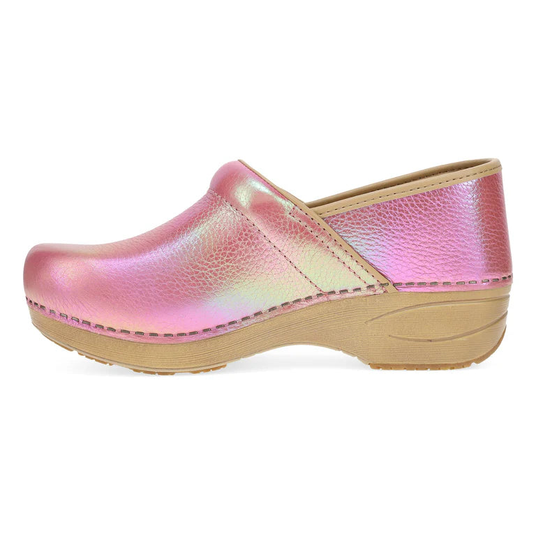 DANSKO XP 2.0 PINK IRIDESCENT LEATHER PULLUPS