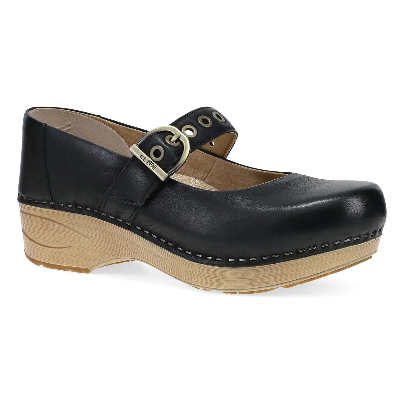 DANSKO XP 2.0 MARY JANE CLOG BLACK