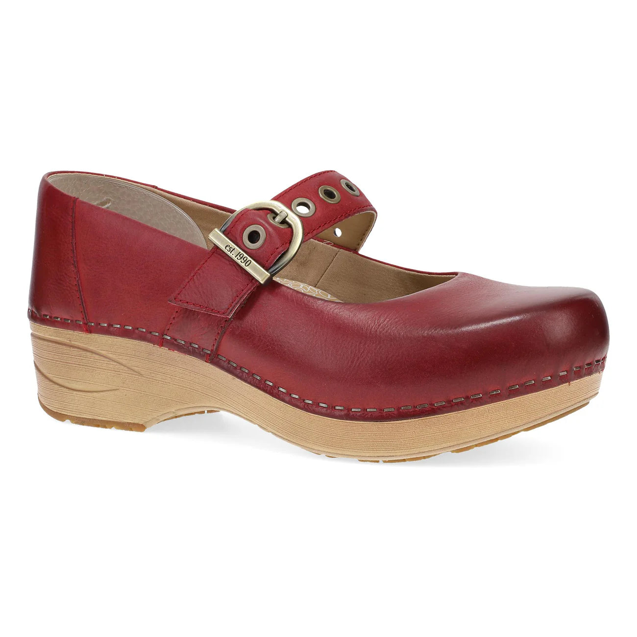 DANSKO XP 2.0 MARY JANE CLOG RED