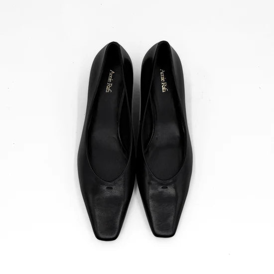 AMIE RAFA BLAIR PUMP-BLACK LEATHER