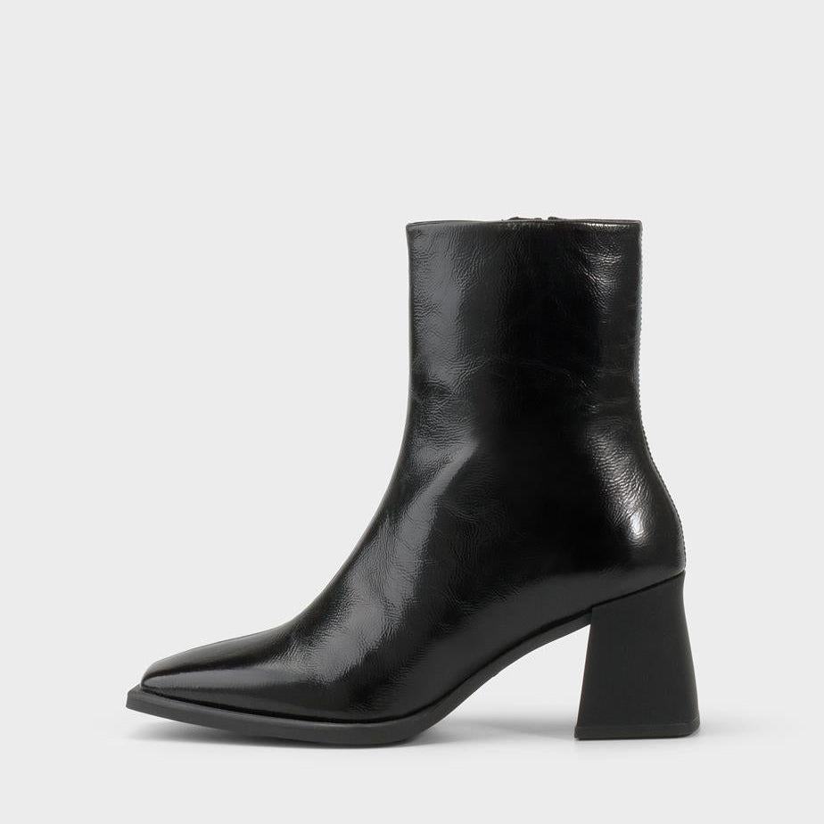 VAGABOND HEDDA BOOT PAT - BLACK