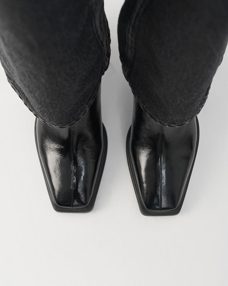 VAGABOND HEDDA BOOT PAT - BLACK