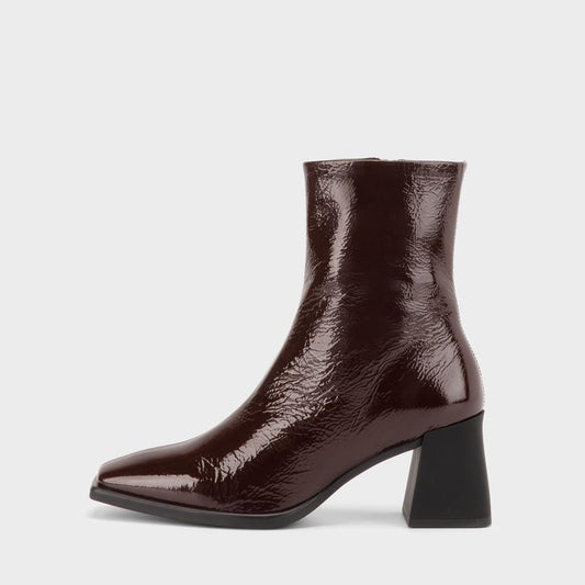VAGABOND HEDDA BOOT PAT - CHOCO