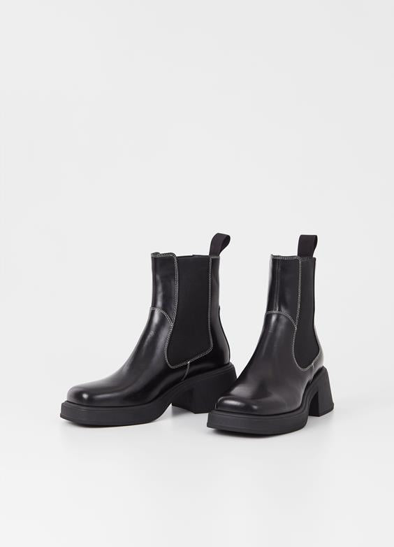 VAGABOND DORAH CHELSEA BOOT-WHT STITCH – Shoe Market NYC