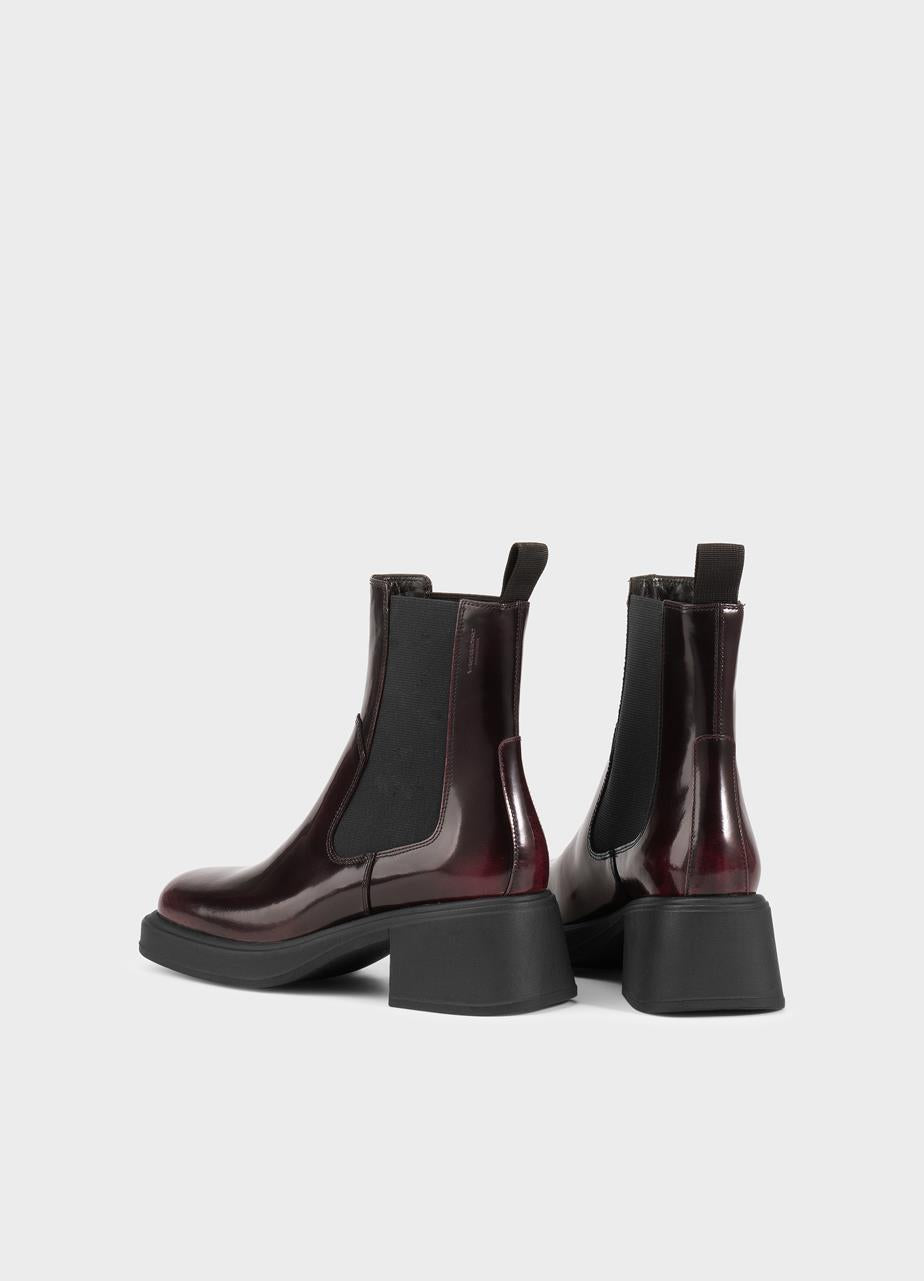 VAGABOND DORAH CHELSEA BOOT-DK BORDO