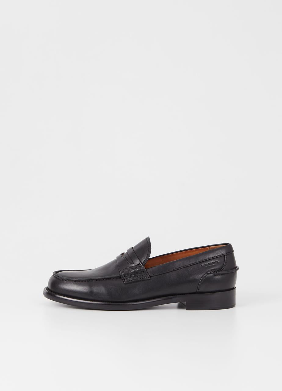 VAGABOND STEVEN-LOAFER PLAIN BLK