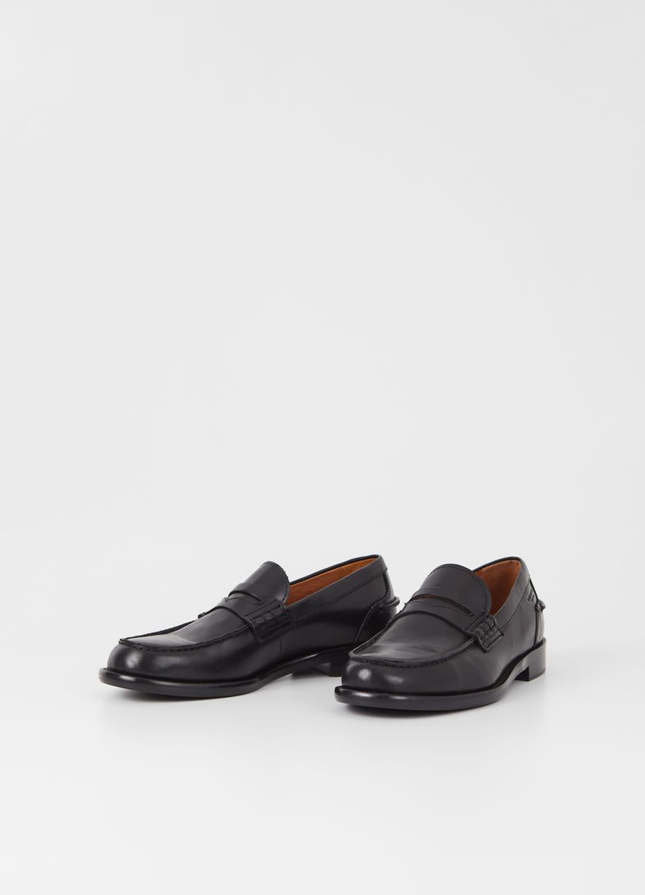 VAGABOND STEVEN-LOAFER PLAIN BLK