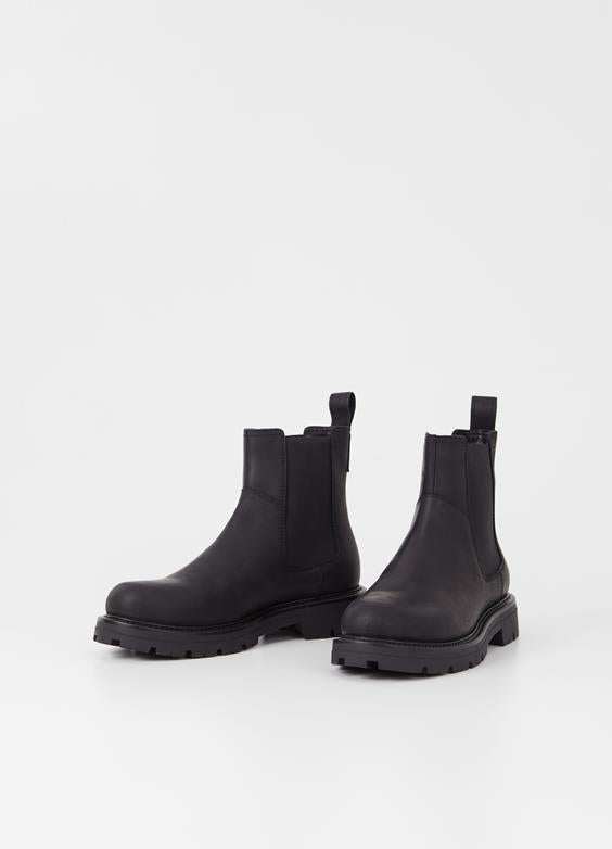 VAGABOND CAMERON CHELSEA BOOTS OIL BLACK