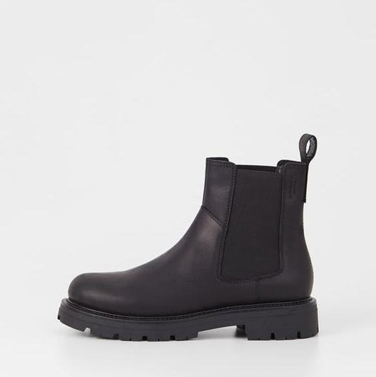 VAGABOND CAMERON CHELSEA BOOTS OIL BLACK