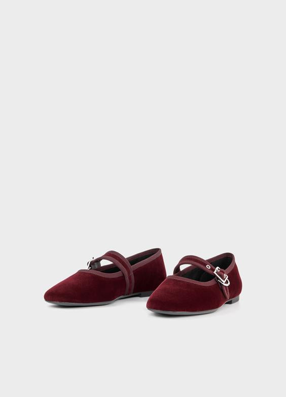 VAGABOND JOLIN  MJ  FLAT  - CHERRY VELVET