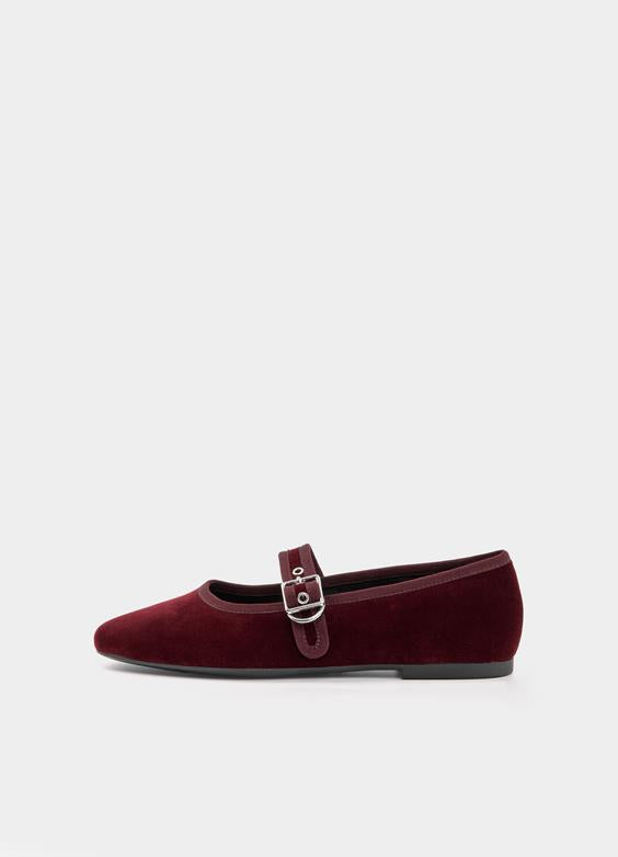 VAGABOND JOLIN  MJ  FLAT  - CHERRY VELVET