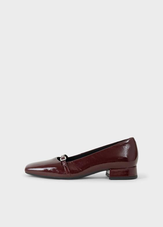 VAGABOND DEBBI DEMI HEEL CHERRY PATENT