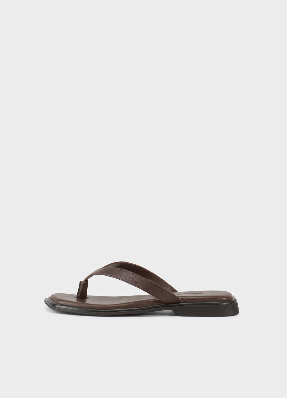 VAGABOND IZZY THONG CHOCOLATE - Shoe Market NYC