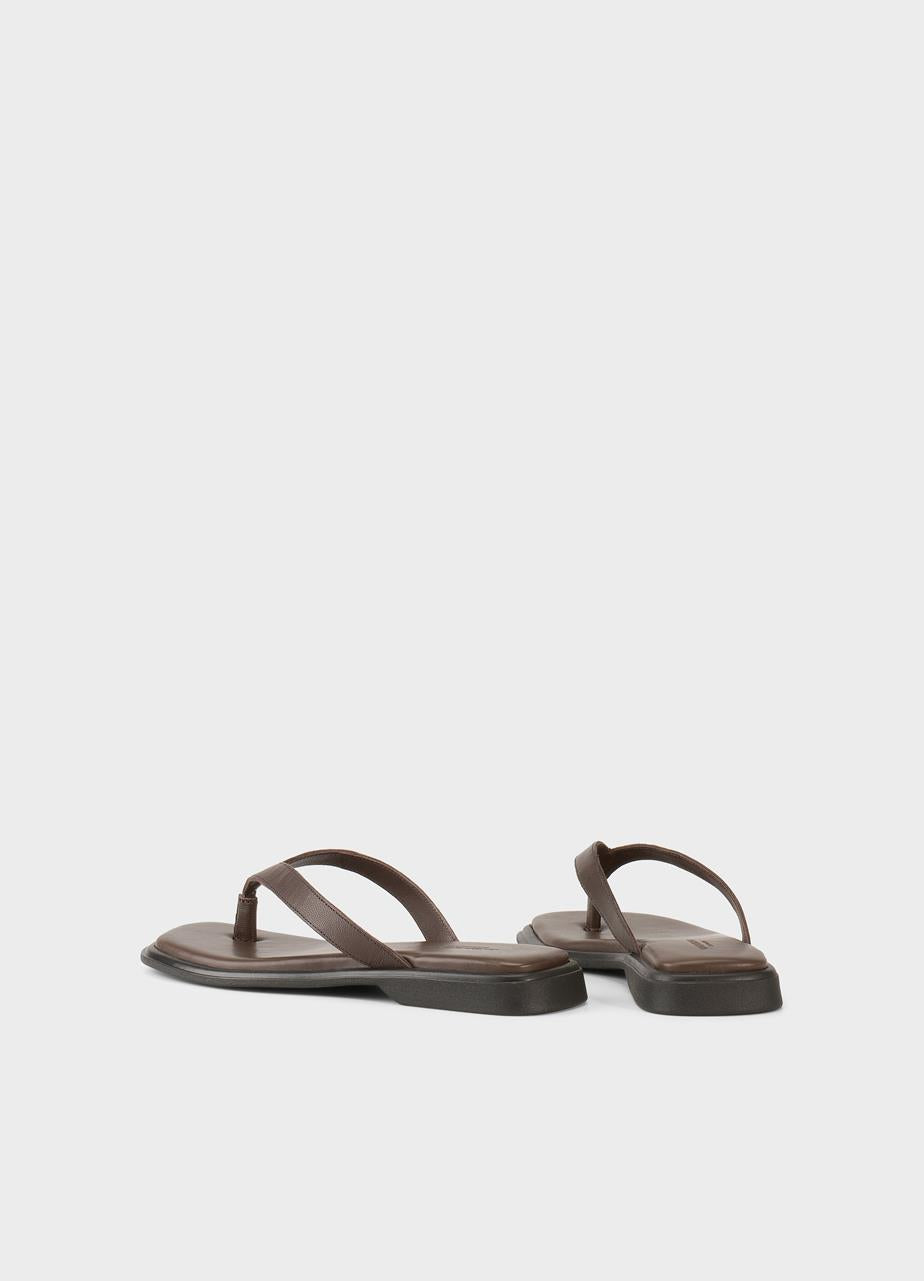 VAGABOND IZZY THONG CHOCOLATE - Shoe Market NYC