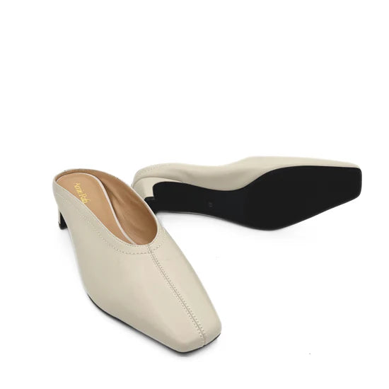 AMIE RAFA JUNIE MULE BONE