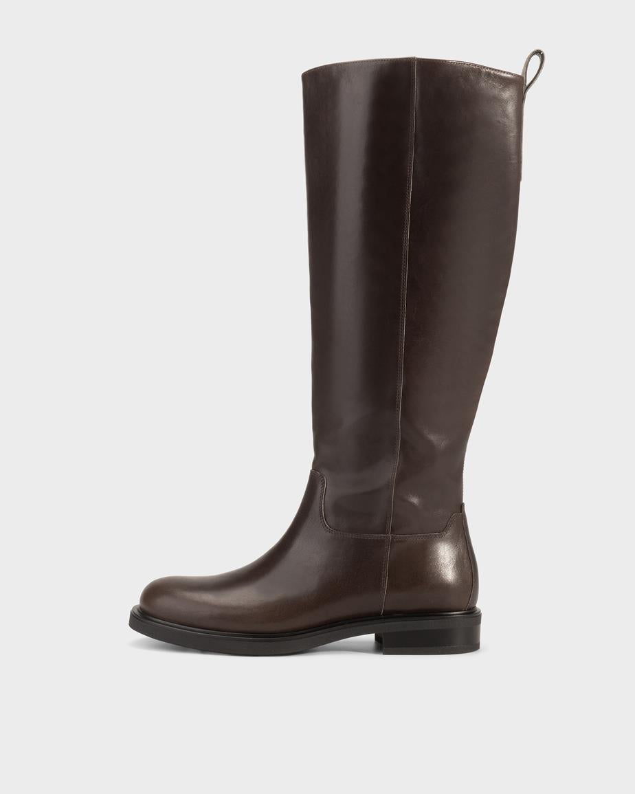 VAGABOND FREYA TALL BOOT-DARK BROWN