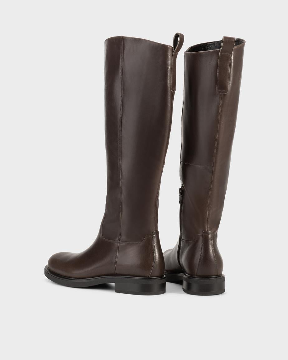 VAGABOND FREYA TALL BOOT-DARK BROWN