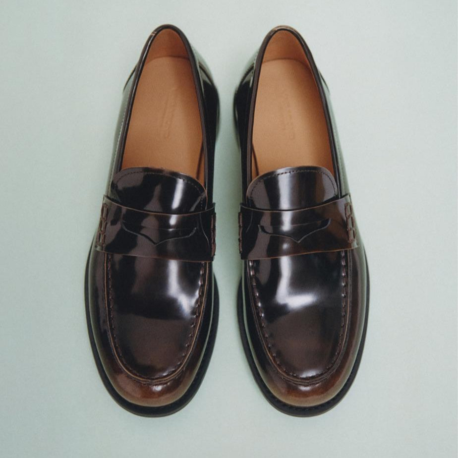 lucky5　Vagabond ウッドライギョペンシル VAGABOND LINN PENNY- WALNUT – Shoe Market NYC