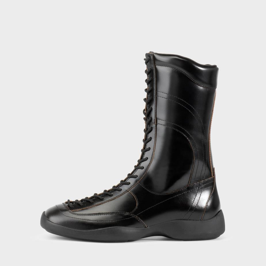 VAGABOND SKY LACE UP BOOT-BLACK