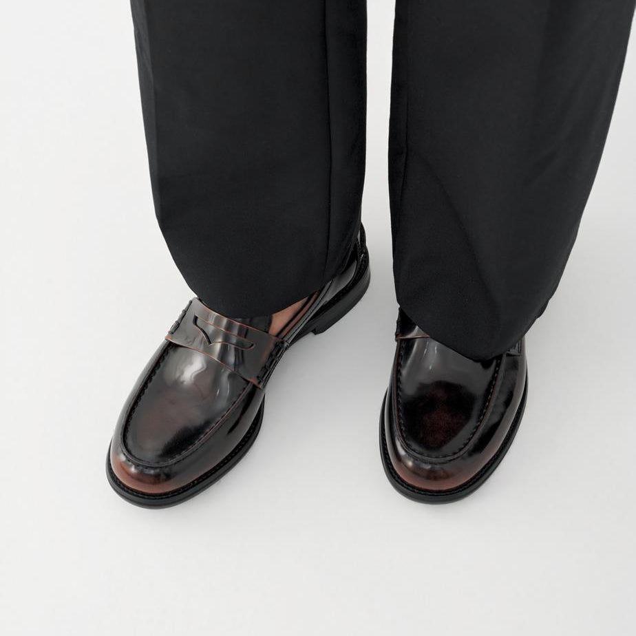 VAGABOND STEVEN LOAFER- DARK BROWN POLISHED LEATHER - Shoe Market NYC