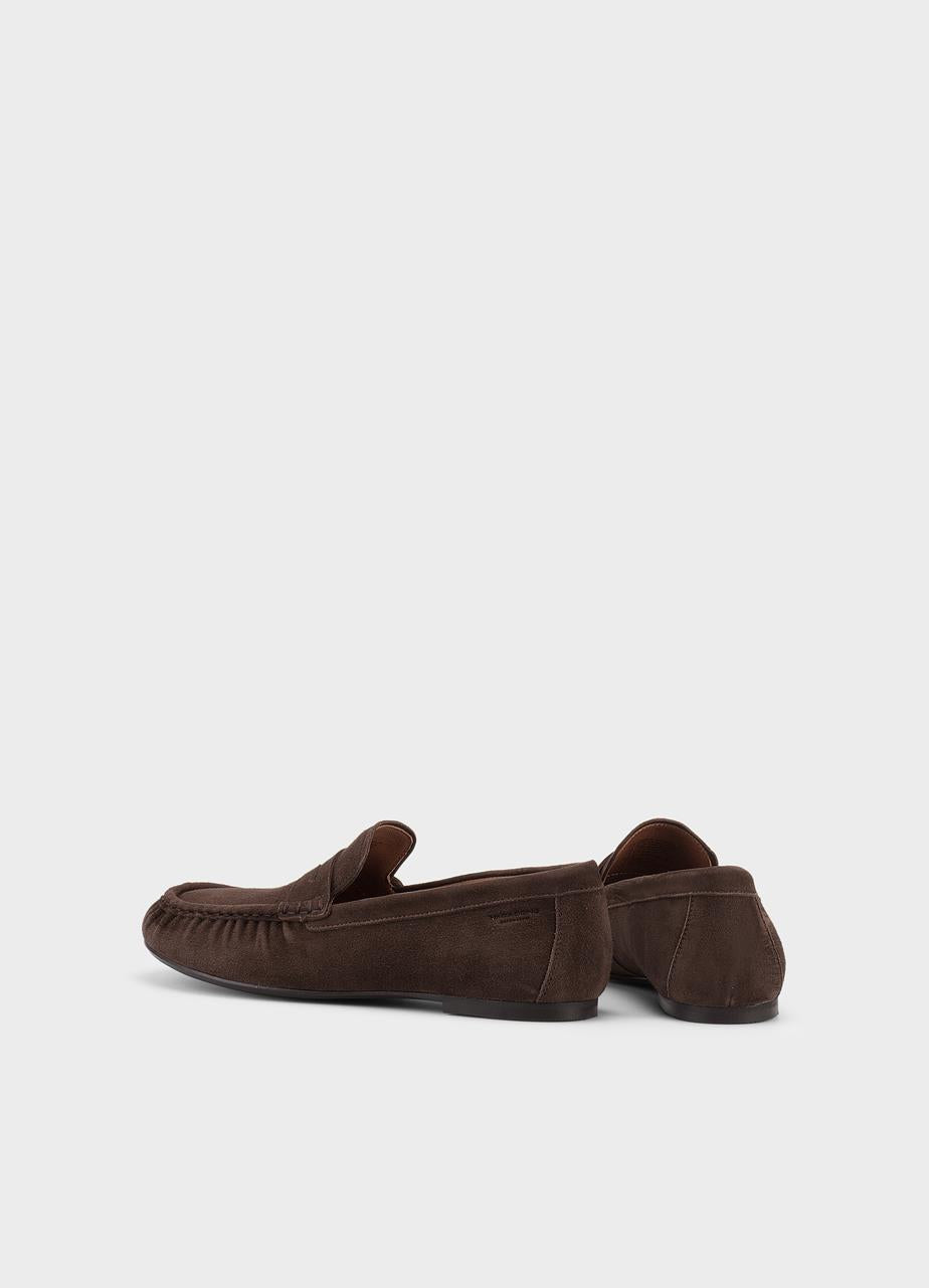 VAGABOND ALEYA DRIVING LOAFER IN COFFEE - Shoe Market NYC