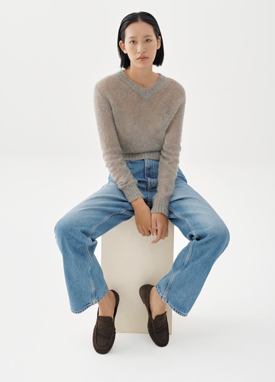 VAGABOND ALEYA DRIVING LOAFER IN COFFEE - Shoe Market NYC