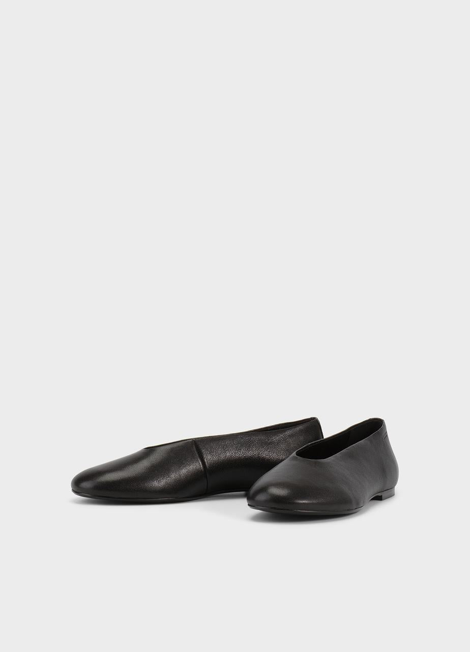 VAGABOND ALEYA SOFT FLAT BLACK - Shoe Market NYC