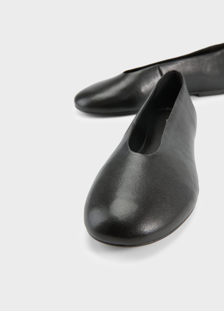 VAGABOND ALEYA SOFT FLAT BLACK - Shoe Market NYC