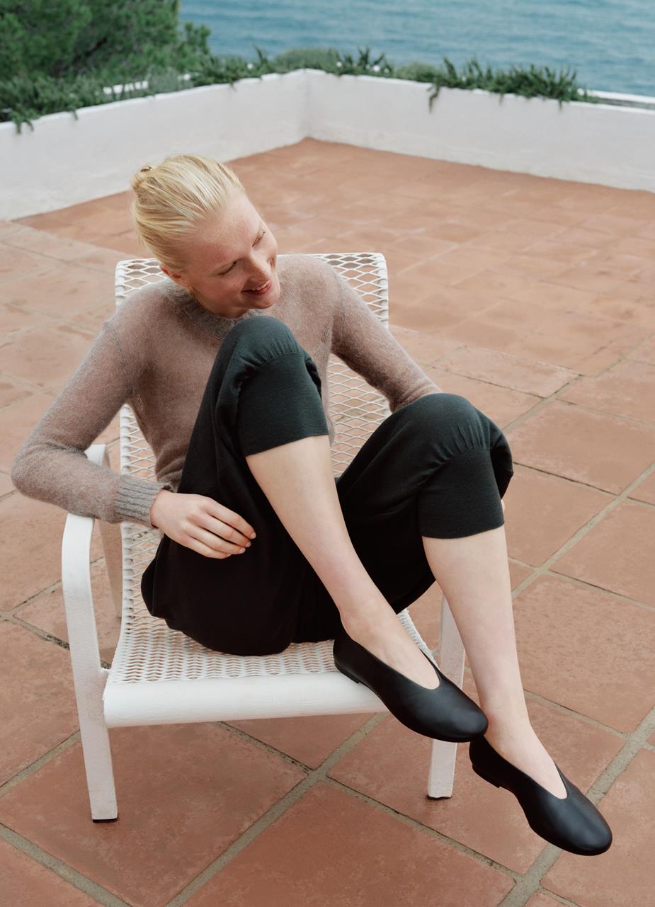 VAGABOND ALEYA SOFT FLAT BLACK - Shoe Market NYC