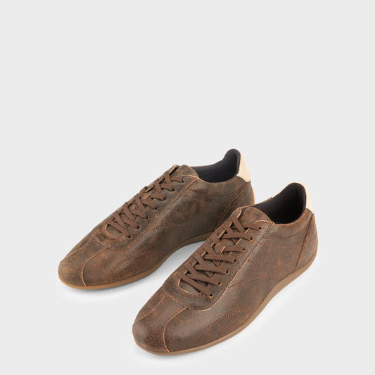 VAGABOND HOLLIE SNEAKER- CHESTNUT
