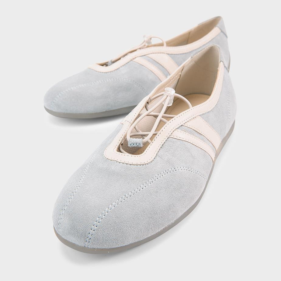 VAGABOND HOLLIE BALLERINA LACE BLUE SUEDE
