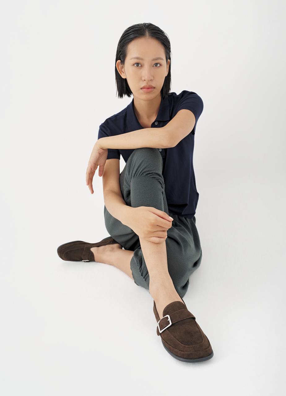 VAGABOND SAMMIE SOFT BUCKLE LOAFER - Shoe Market NYC
