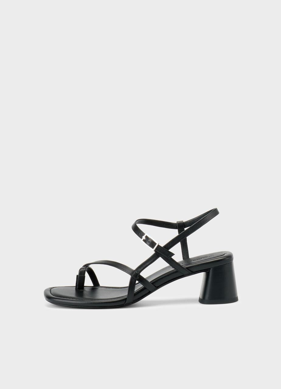 VAGABOND EVIE STRAPPY SANDALS -BLACK - Shoe Market NYC