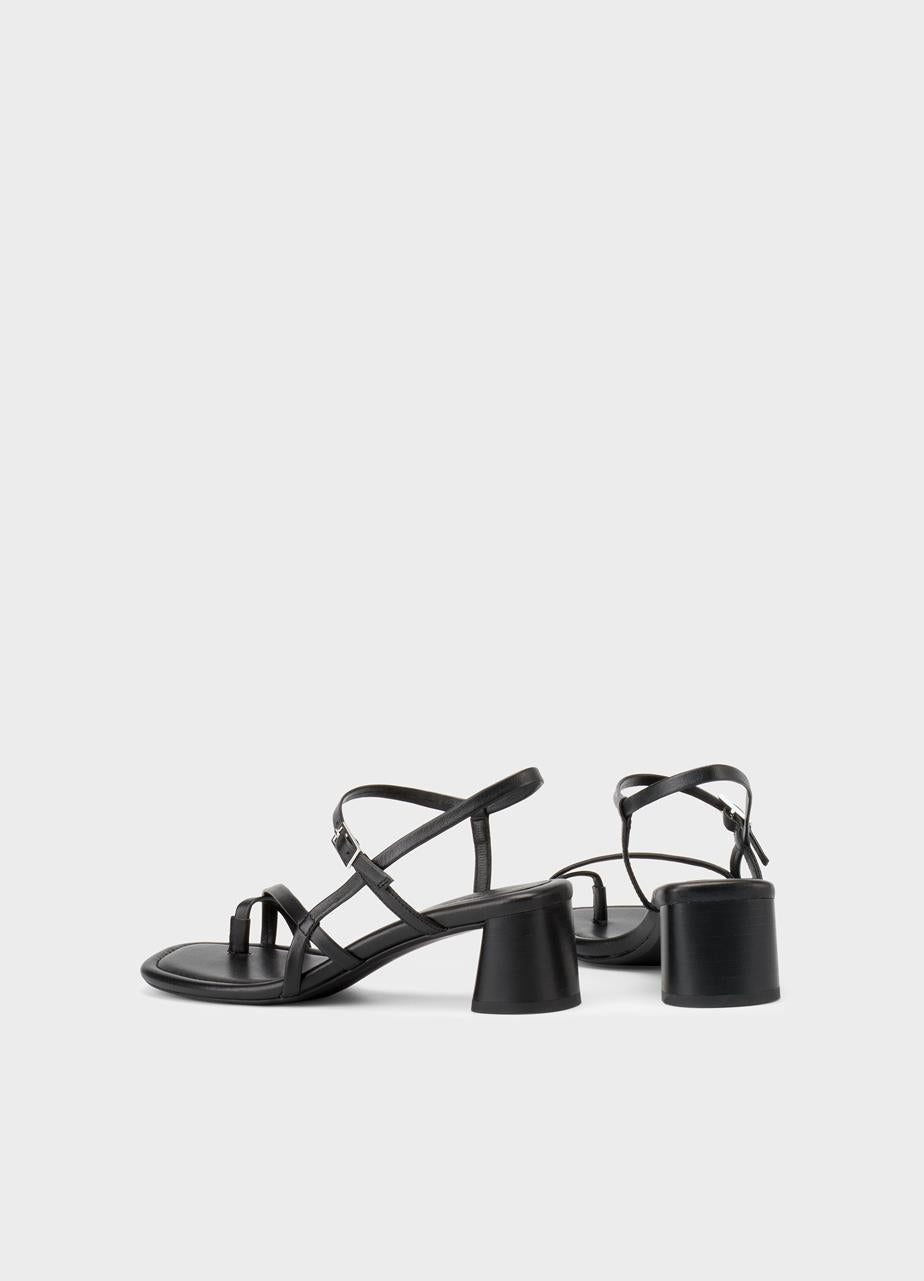 VAGABOND EVIE STRAPPY SANDALS -BLACK - Shoe Market NYC