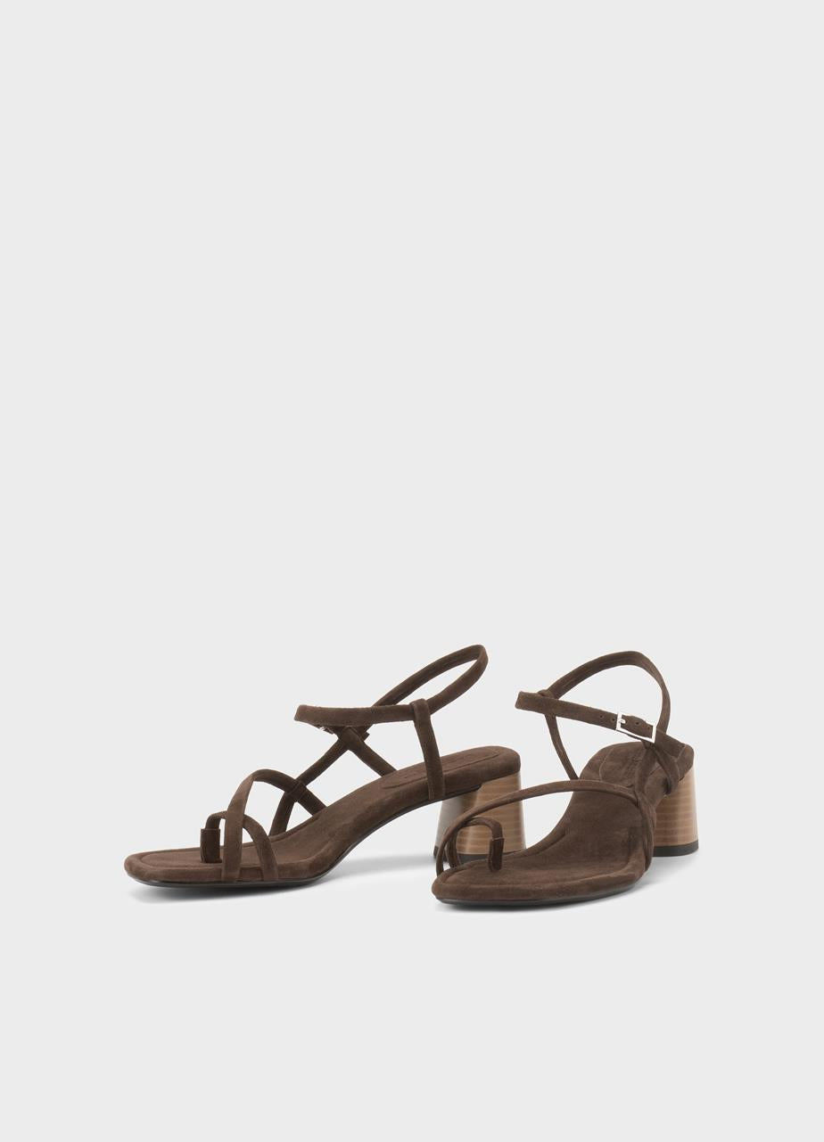 VAGABOND EVIE STRAPPY SANDALS -COFFEE