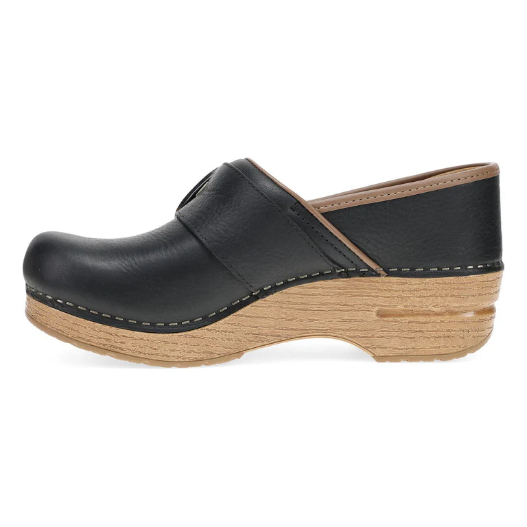 DANSKO PEARSON BUCKLE TUMBLED BLACK