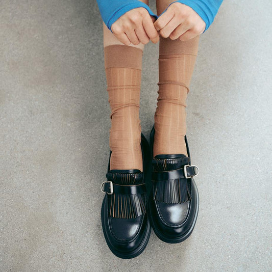 VAGABOND FREYA LOAFER-FRINGE