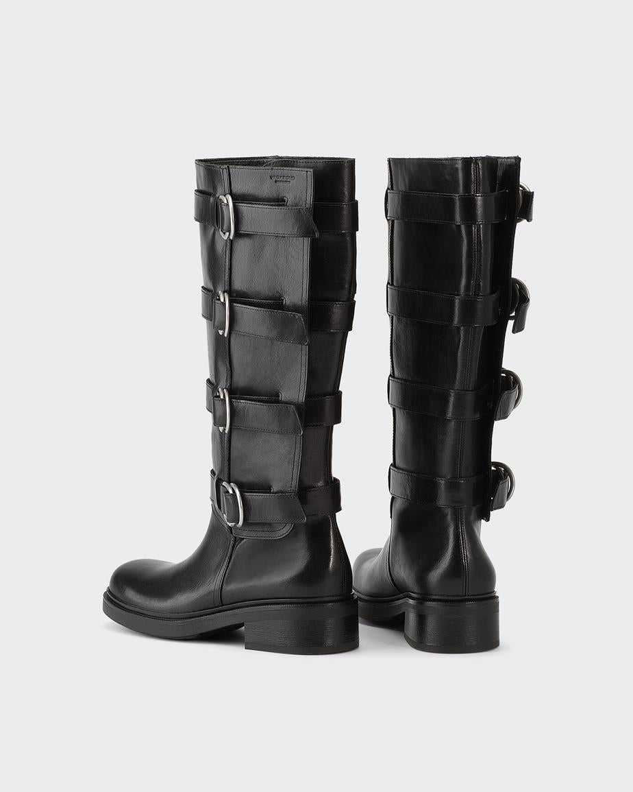 VAGABOND KARLIE BUCKLE TALL BOOTS