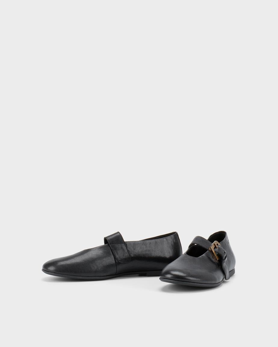 VAGABOND ALEYA BUCKLE FLAT BLACK