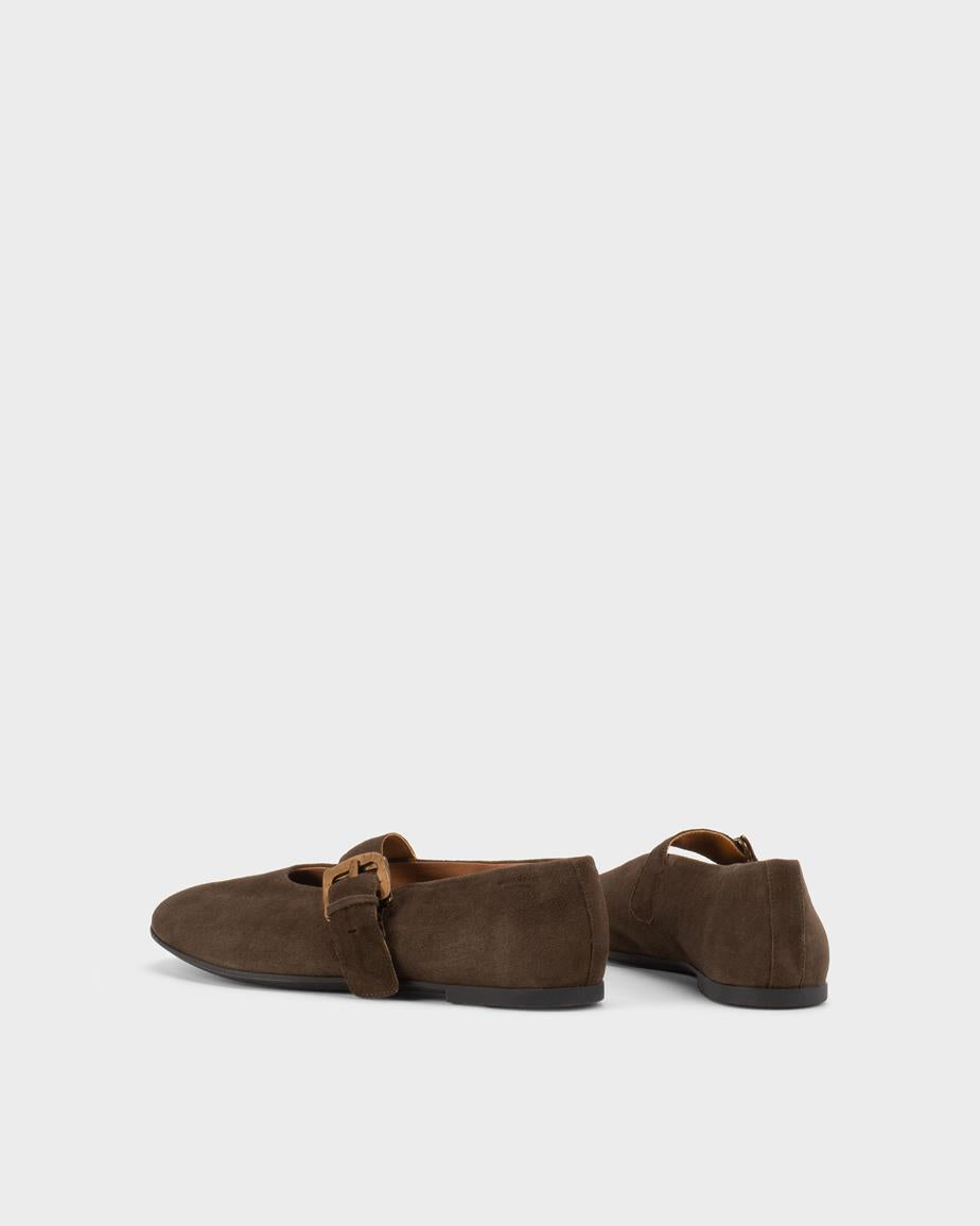 VAGABOND ALEYA BUCKLE FLAT-COFFEE