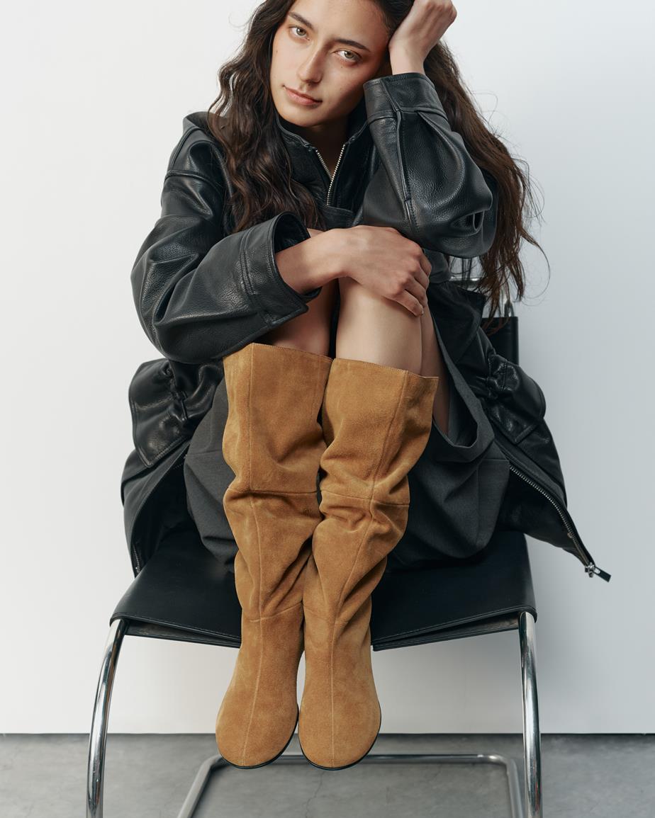VAGABOND ALEYA HARVEST SUEDE BOOTS