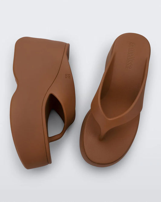 MELISSA FREE THONG WEDGE - Shoe Market NYC