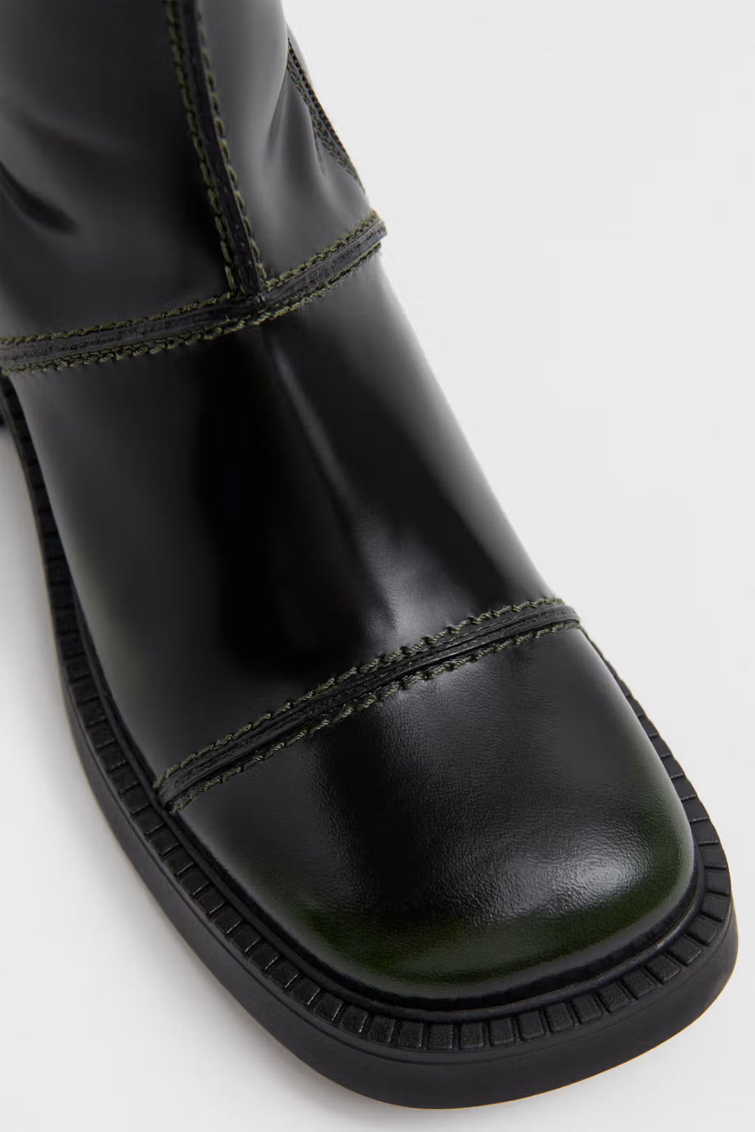 MIISTA Brunildha Off Black Tall Boots